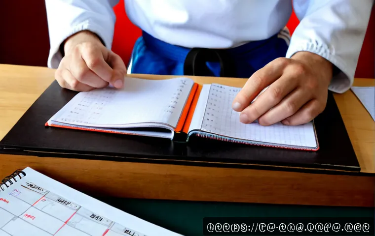 태권도 훈련 일지 작성법 관련 이미지 1